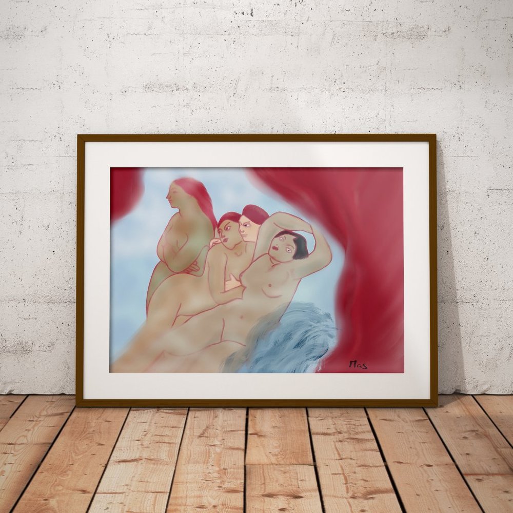 My Ingres phase - Turkish Bath